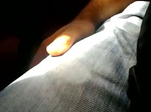Very sexy legs Touch in Bus