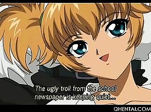 Hentai virgin school babe pussy nailed deep in close-up